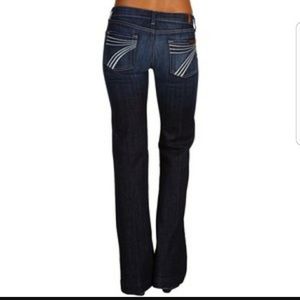 7 for all Mankind dojo flip flop Jeans 27